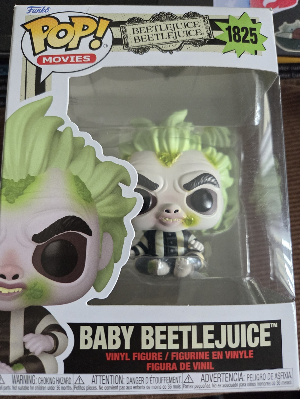 Funko Pop! Baby Beetlejuice Vinyl Figure - Green, White, Black
